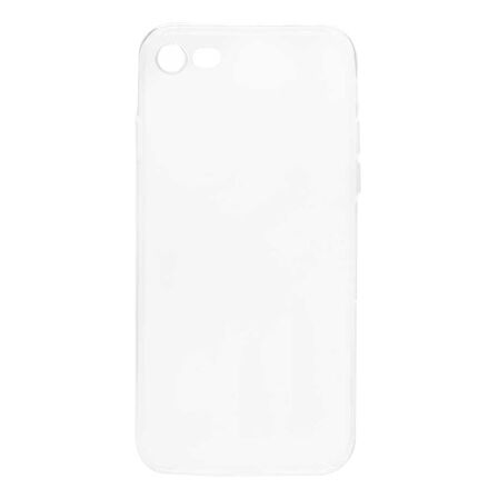 Apple iPhone SE 2020 Uyumlu kamera korumalı Yumuşak Dokulu ve Şık Koruma Şeffaf Kılıf