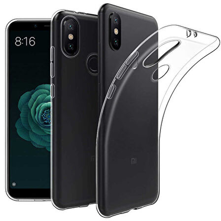 Xiaomi Mi Mix 3 Uyumlu kamera korumalı Yumuşak Dokulu ve Şık Koruma Şeffaf Kılıf