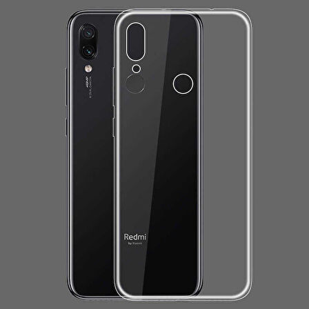 Xiaomi Redmi Note 7 Uyumlu kamera korumalı Yumuşak Dokulu ve Şık Koruma Şeffaf Kılıf
