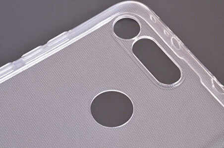 Huawei Honor View 20 Uyumlu kamera korumalı Yumuşak Dokulu ve Şık Koruma Şeffaf Kılıf