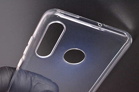 Huawei P30 Lite Uyumlu kamera korumalı Yumuşak Dokulu ve Şık Koruma Şeffaf Kılıf