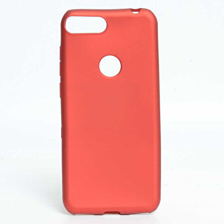 Alcatel 1S Uyumlu Kılıf Esnek ve Darbe Emici Renkli Koruyucu Kapak