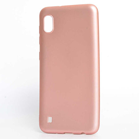 Samsung Galaxy A10 Uyumlu Kılıf Esnek ve Darbe Emici Renkli Koruyucu Kapak