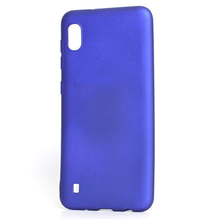 Samsung Galaxy A10 Uyumlu Kılıf Esnek ve Darbe Emici Renkli Koruyucu Kapak