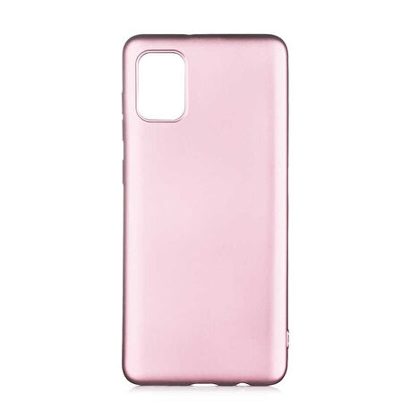 Samsung Galaxy A31 Uyumlu Kılıf Esnek ve Darbe Emici Renkli Koruyucu Kapak