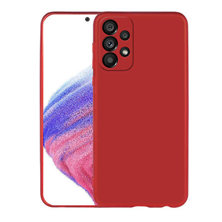 Samsung Galaxy A33 5G Uyumlu Kılıf Esnek ve Darbe Emici Renkli Koruyucu Kapak