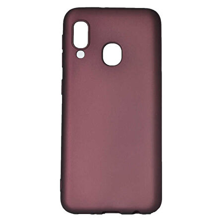 Samsung Galaxy A40 Uyumlu Kılıf Esnek ve Darbe Emici Renkli Koruyucu Kapak