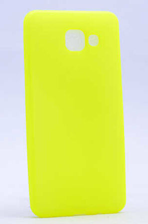 Samsung Galaxy A7 2016 Uyumlu Kılıf Esnek ve Darbe Emici Renkli Koruyucu Kapak