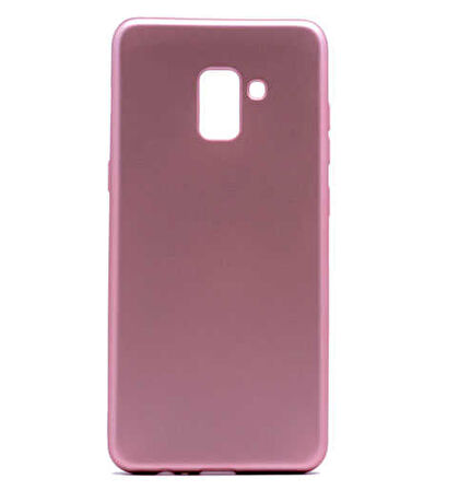 Samsung Galaxy A8 2018 Uyumlu Kılıf Esnek ve Darbe Emici Renkli Koruyucu Kapak