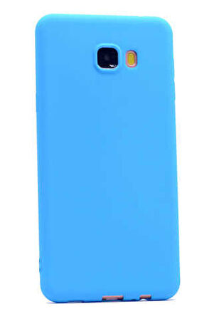 Samsung Galaxy C5 Uyumlu Kılıf Esnek ve Darbe Emici Renkli Koruyucu Kapak