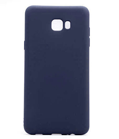 Samsung Galaxy C7 Pro Uyumlu Kılıf Esnek ve Darbe Emici Renkli Koruyucu Kapak