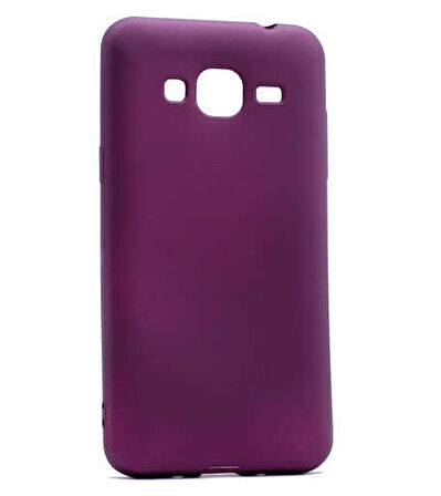 Samsung Galaxy J3 Uyumlu Kılıf Esnek ve Darbe Emici Renkli Koruyucu Kapak