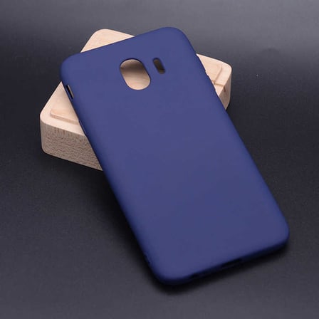 Samsung Galaxy J4 Uyumlu Kılıf Esnek ve Darbe Emici Renkli Koruyucu Kapak