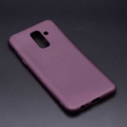 Samsung Galaxy J8 Uyumlu Kılıf Esnek ve Darbe Emici Renkli Koruyucu Kapak