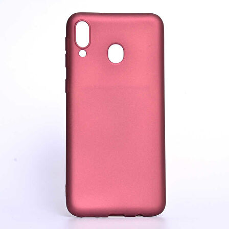 Samsung Galaxy M20 Uyumlu Kılıf Esnek ve Darbe Emici Renkli Koruyucu Kapak