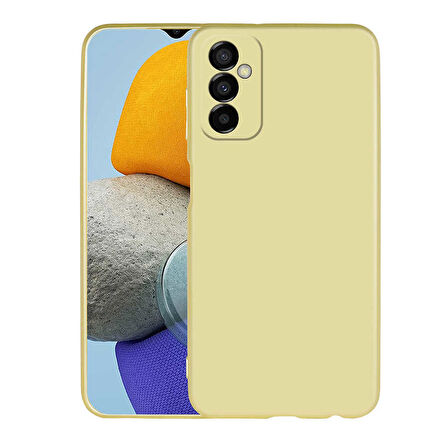 Samsung Galaxy M23 Uyumlu Kılıf Esnek ve Darbe Emici Renkli Koruyucu Kapak