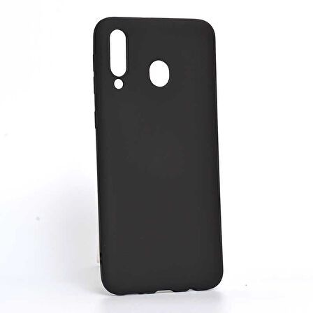 Samsung Galaxy M30 Uyumlu Kılıf Esnek ve Darbe Emici Renkli Koruyucu Kapak