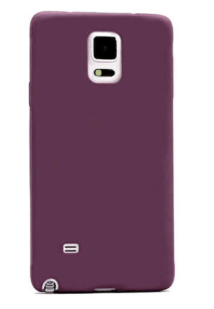 Samsung Galaxy Note 4 Uyumlu Kılıf Esnek ve Darbe Emici Renkli Koruyucu Kapak
