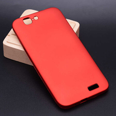 Huawei Ascend G7 Uyumlu Kılıf Esnek ve Darbe Emici Renkli Koruyucu Kapak