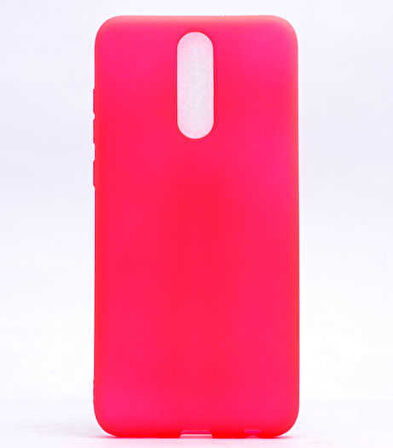 Huawei Mate 10 Lite Uyumlu Kılıf Esnek ve Darbe Emici Renkli Koruyucu Kapak