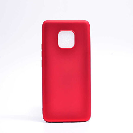 Huawei Mate 20 Pro Uyumlu Kılıf Esnek ve Darbe Emici Renkli Koruyucu Kapak