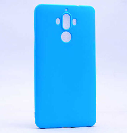 Huawei Mate 9 Uyumlu Kılıf Esnek ve Darbe Emici Renkli Koruyucu Kapak