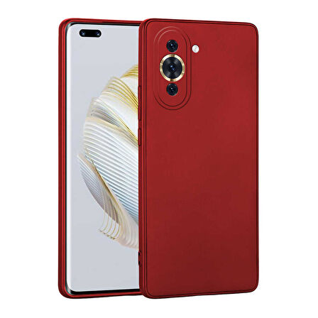 Huawei Nova 10 Pro Uyumlu Kılıf Esnek ve Darbe Emici Renkli Koruyucu Kapak