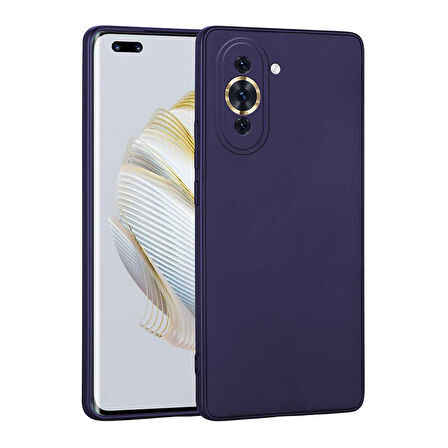 Huawei Nova 10 Pro Uyumlu Kılıf Esnek ve Darbe Emici Renkli Koruyucu Kapak