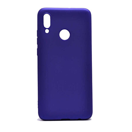 Huawei P Smart 2019 Uyumlu Kılıf Esnek ve Darbe Emici Renkli Koruyucu Kapak