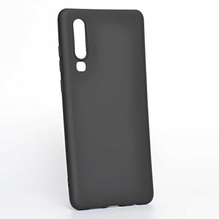 Huawei P30 Uyumlu Kılıf Esnek ve Darbe Emici Renkli Koruyucu Kapak