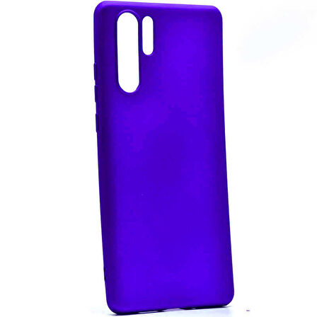 Huawei P30 Pro Uyumlu Kılıf Esnek ve Darbe Emici Renkli Koruyucu Kapak