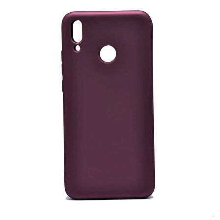 Huawei Y9 2019 Uyumlu Kılıf Esnek ve Darbe Emici Renkli Koruyucu Kapak