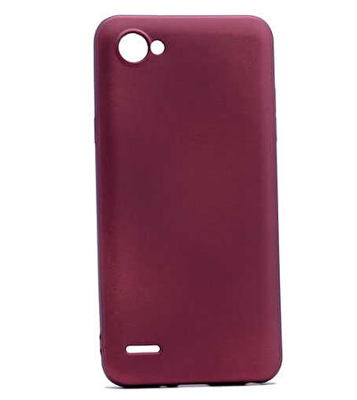 LG Q6 Uyumlu Kılıf Esnek ve Darbe Emici Renkli Koruyucu Kapak