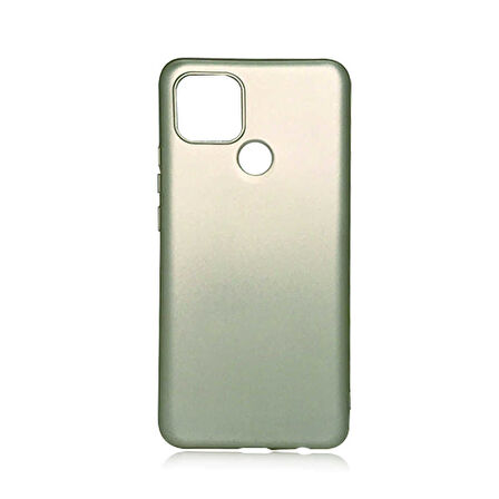 Oppo A15S Uyumlu Kılıf Esnek ve Darbe Emici Renkli Koruyucu Kapak