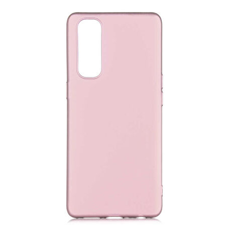 Oppo Reno 4 Pro 4G Uyumlu Kılıf Esnek ve Darbe Emici Renkli Koruyucu Kapak