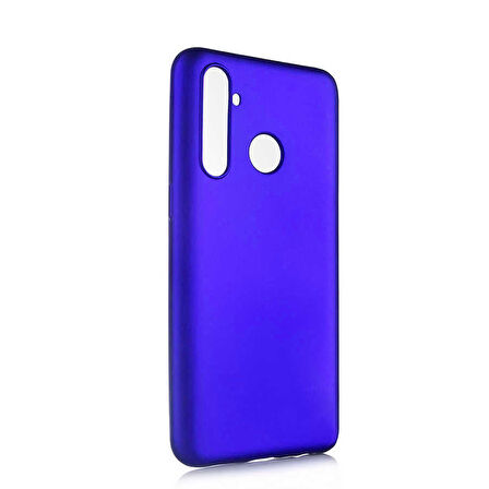 Realme 5 Pro Uyumlu Kılıf Esnek ve Darbe Emici Renkli Koruyucu Kapak
