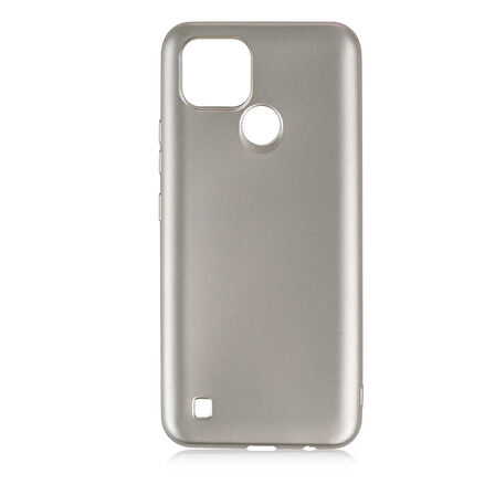 Realme C21 Uyumlu Kılıf Esnek ve Darbe Emici Renkli Koruyucu Kapak