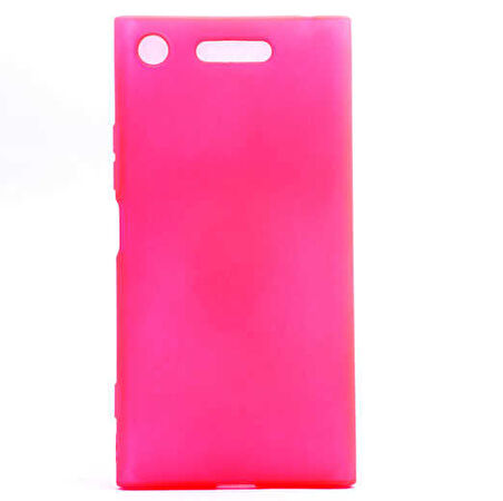 Sony Xperia XZ1 Uyumlu Kılıf Esnek ve Darbe Emici Renkli Koruyucu Kapak