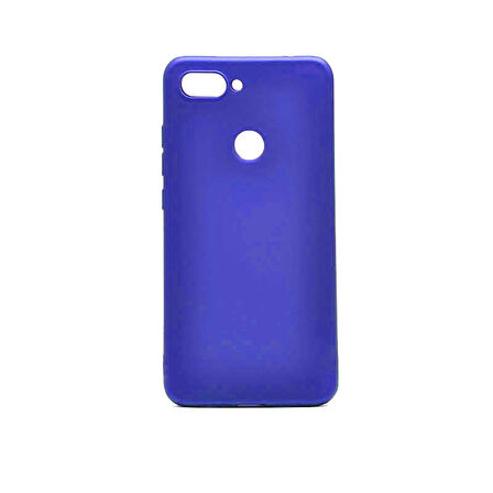 Xiaomi Mi 8 Lite Uyumlu Kılıf Esnek ve Darbe Emici Renkli Koruyucu Kapak