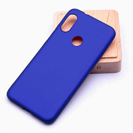 Xiaomi Mi A2 Lite Uyumlu Kılıf Esnek ve Darbe Emici Renkli Koruyucu Kapak
