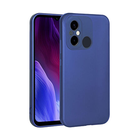 Xiaomi Redmi 12C Uyumlu Kılıf Esnek ve Darbe Emici Renkli Koruyucu Kapak