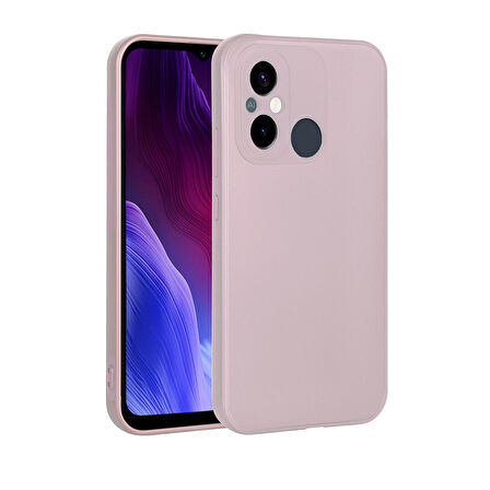 Xiaomi Redmi 12C Uyumlu Kılıf Esnek ve Darbe Emici Renkli Koruyucu Kapak