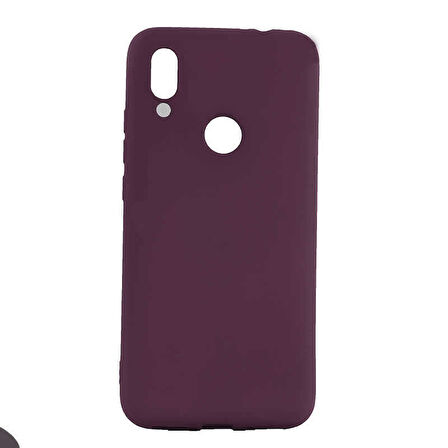 Xiaomi Redmi 7 Uyumlu Kılıf Esnek ve Darbe Emici Renkli Koruyucu Kapak