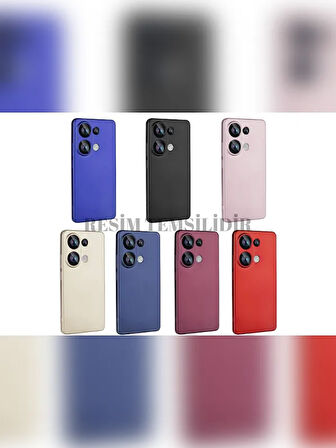 Xiaomi Redmi Note 8 Uyumlu Kılıf Esnek ve Darbe Emici Renkli Koruyucu Kapak