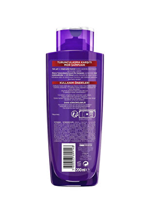 Elseve Turunculaşma Karşıtı Mor Şampuan 200 Ml Alinshop484