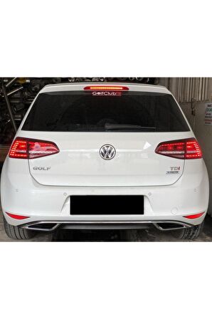 Vw Golf 7 Arka Tampon Eki Difüzör-difizör 7,5 Görünüm