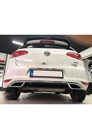 Vw Golf 7 Arka Tampon Eki Difüzör-difizör 7,5 Görünüm