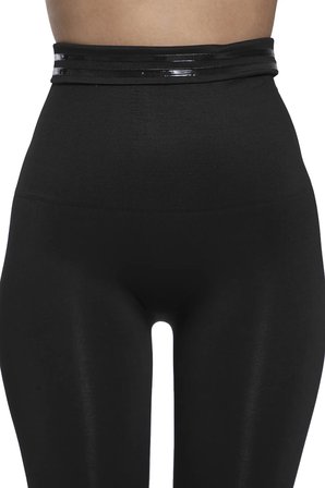 Tini Yüksek Bel Göbek Toparlayıcı İnceltici Sıkılaştırıcı Korse Tayt Shapewear Leggings
