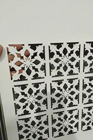 ELİFPERDEONLİNE AVANGART LAZER KESİM STOR PERDE