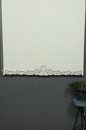 ELİFPERDEONLİNE AVANGART LAZER KESİM STOR PERDE